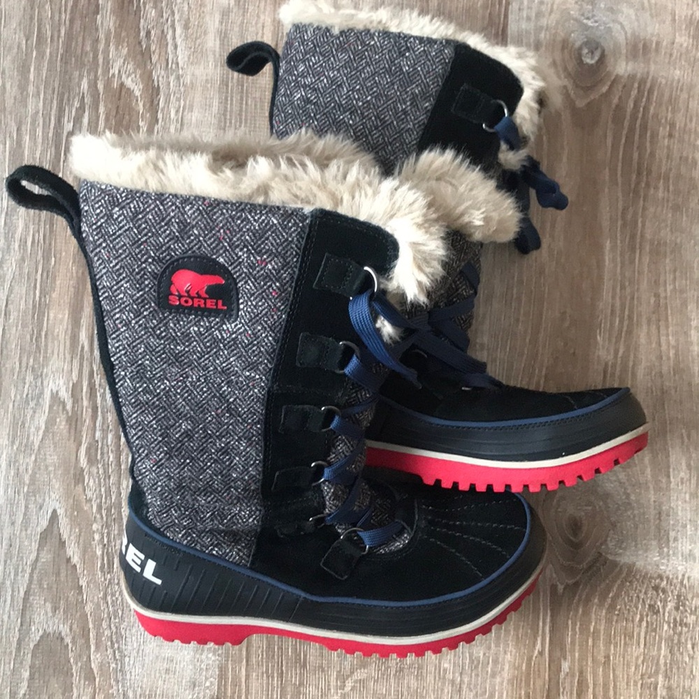 Sorel Tivoli II high herringbone boot